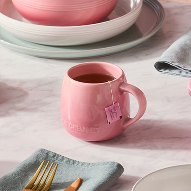 Le Creuset Stoneware Coupe Mug 320ml Rose QuartzRose Quartz image number 5